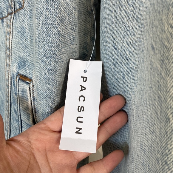 PacSun Sherpa Trucker Jacket - XS/S (Oversized fit) - Picture 7 of 8